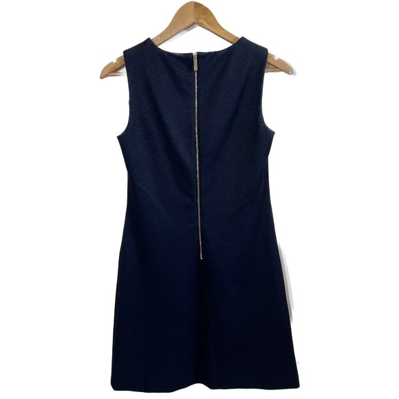 Tommy Hilfiger Classic Navy Sleeveless Sheath Dress - Picture 11 of 16